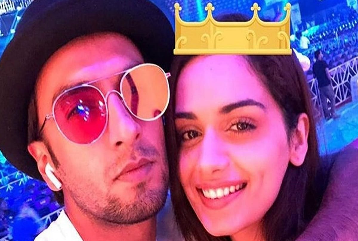 ranveer singh comment on manushi chhillar live chat session