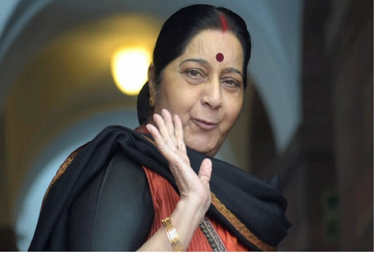 Sushma Swaraj responds with a Twitter Poll, 43 % approving trolling