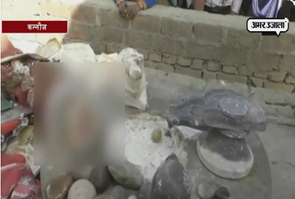 Trying to spoil the atmosphere by breaking sculptures in Kannauj 