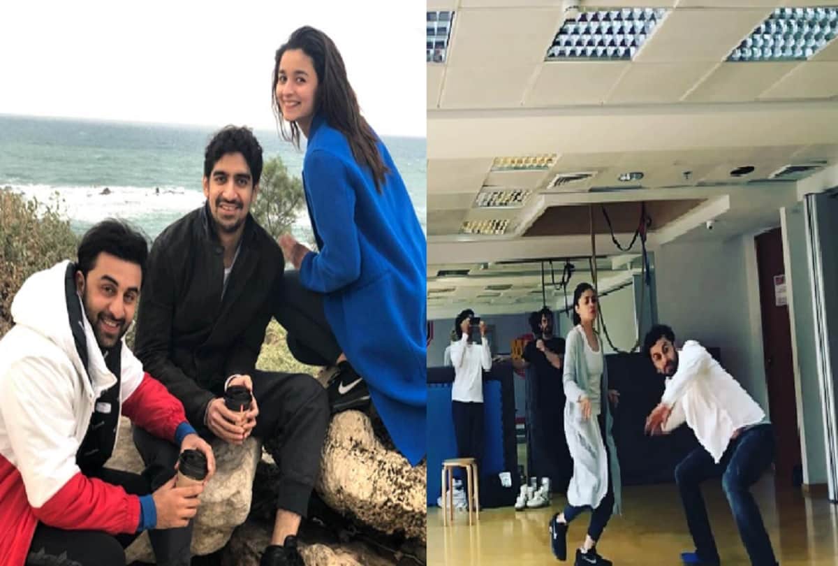 First schedule of Brahmastra film completed Alia Bhatt shared picture with Ranbir Kapoor