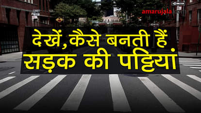 making process of color lines on the road special story