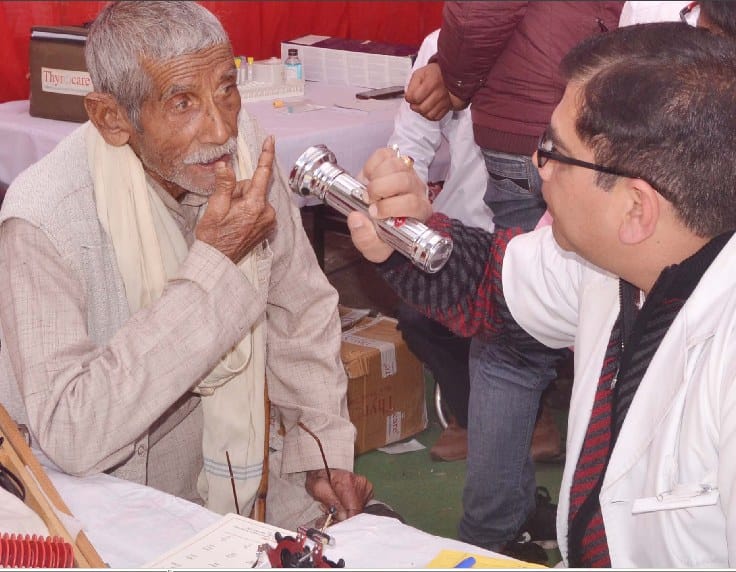 800 patient check up during Ayush Mela