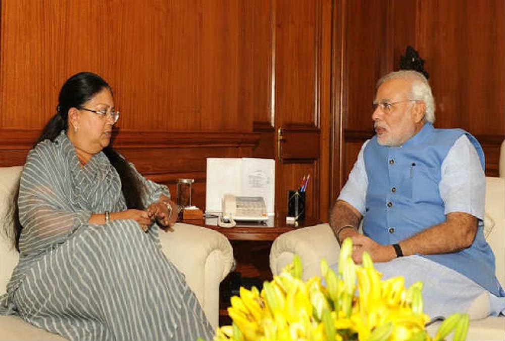 rajasthan bjp getting big defeat in by poll election