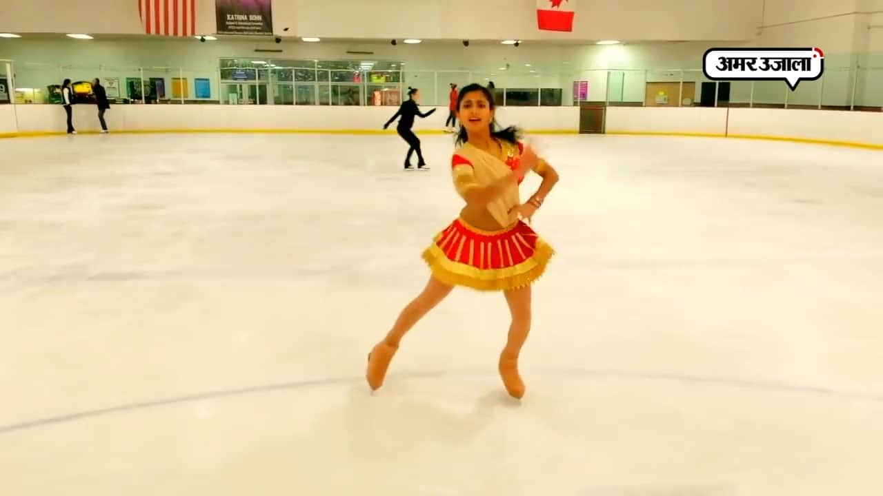 घूमर गाने पर डांस 