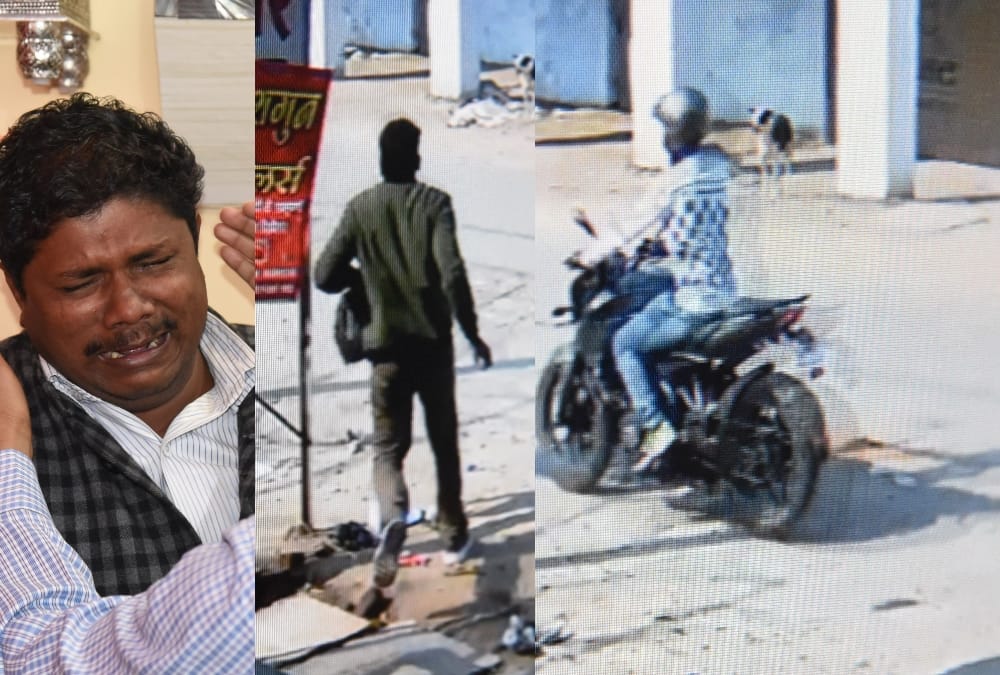 theft in jewellery shop in lucknow.