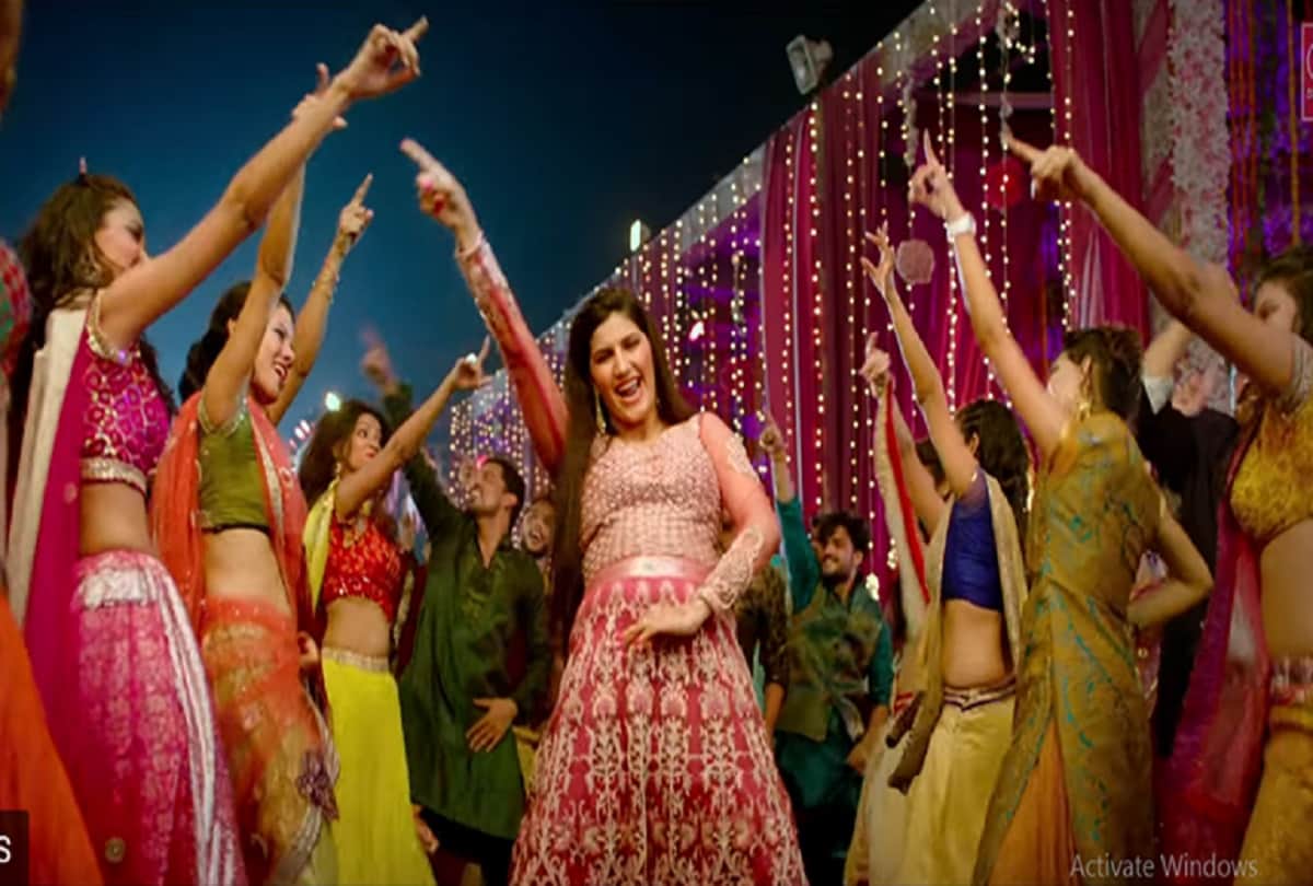 sapna-choudhary-dance-act-in-action-queen-madhubala-released-16-march