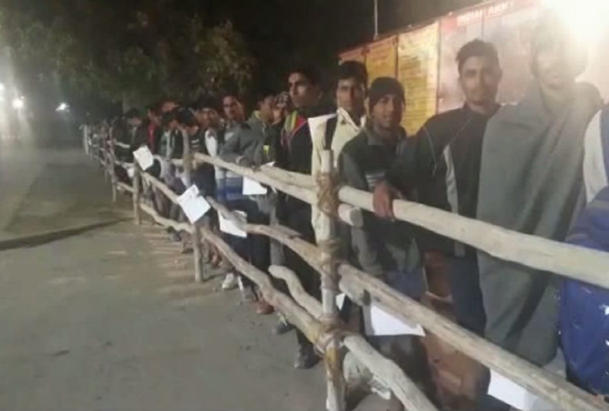 Army recruitment rally began in sikar rajasthan