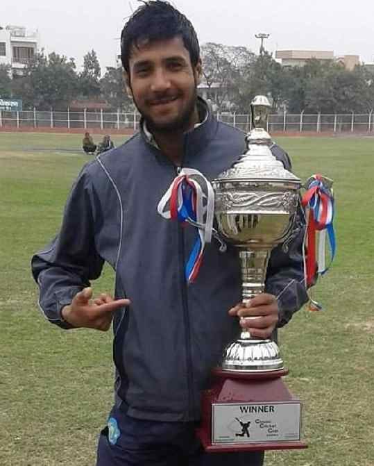 Shubham selection in Ranji team