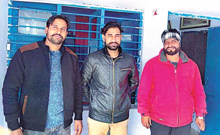three accused arrested
