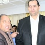 wwe world champion the great khali met jairam thakur at dharamshala