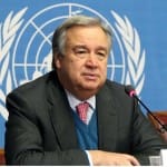 UN Secretary-General Antonio-Guterres