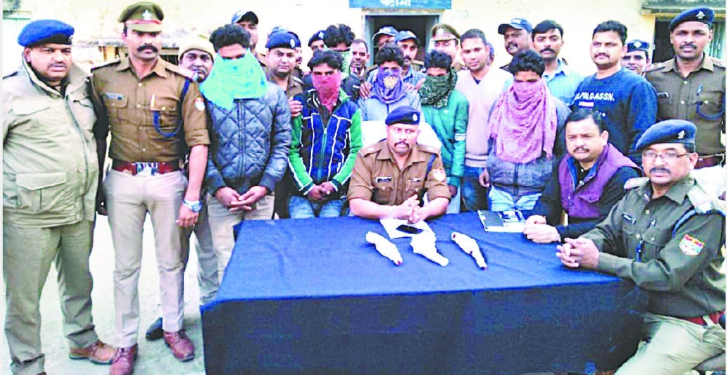 Six arrested, reveals robbery attempt at Bob Branch