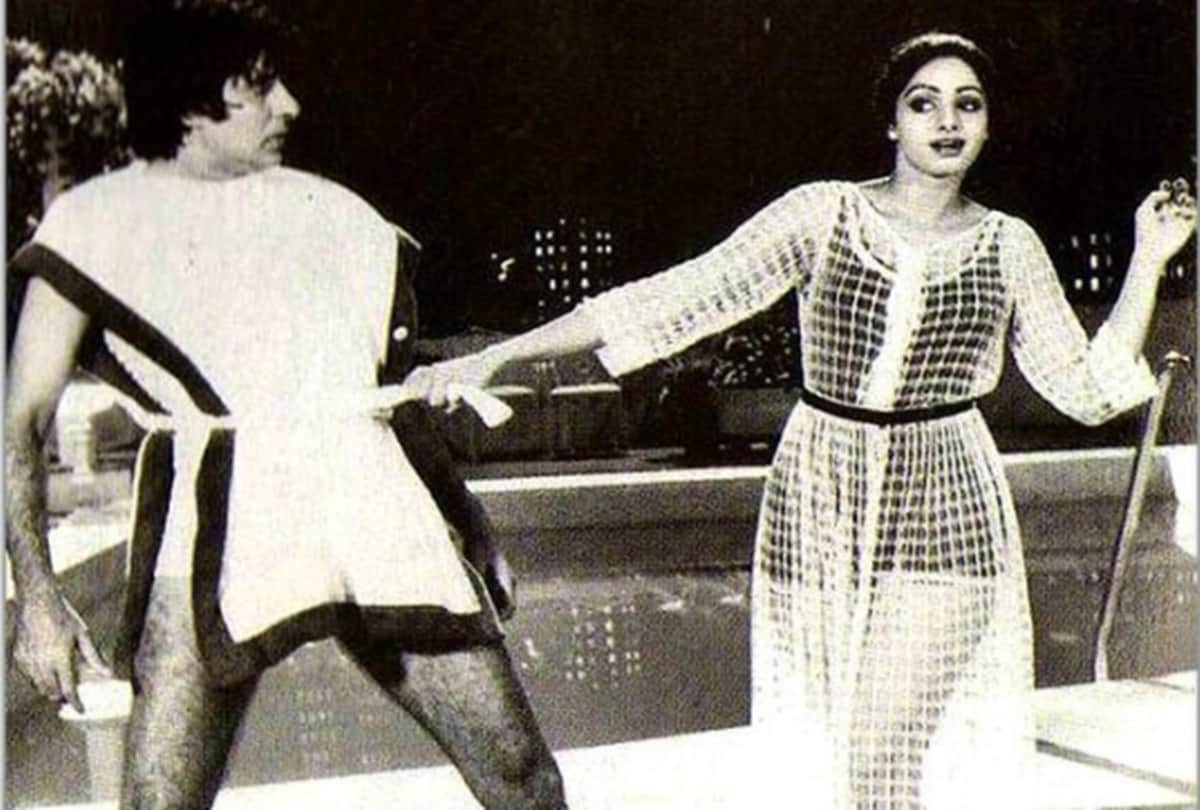 amitabh bachchan share 35 year old photo with sridevi in social media