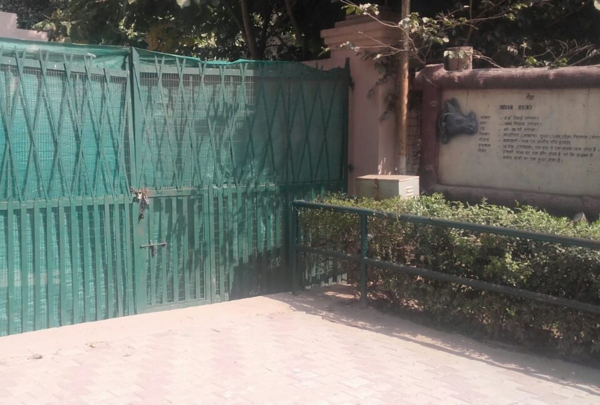 only Rhinoceros of lucknow zoo died on friday
