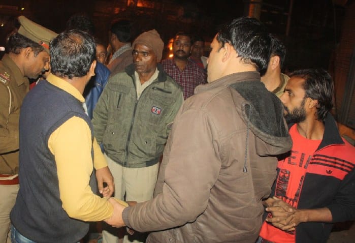 stone pelting and firing in Budaun over misunderstanding