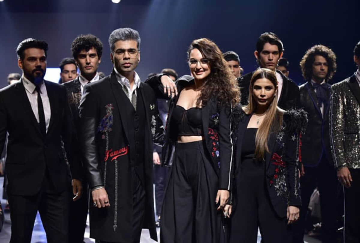 lakme faishon week 2018 karan johar get attention