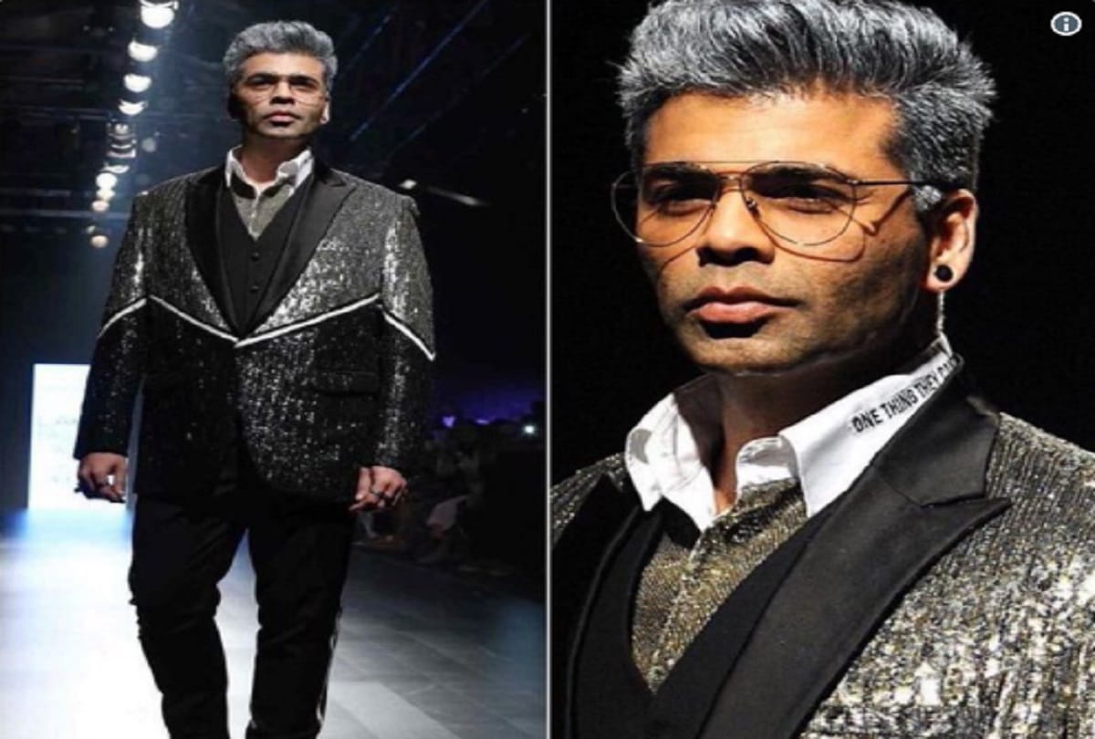 Lakme Fashion Week Summer Resort 2018 Day 3 Karan Johar Salt And Pepper Look