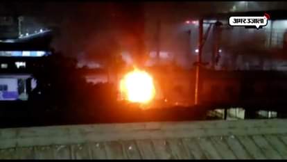 Fire breaks out in local train coach at Dadar Railway Station