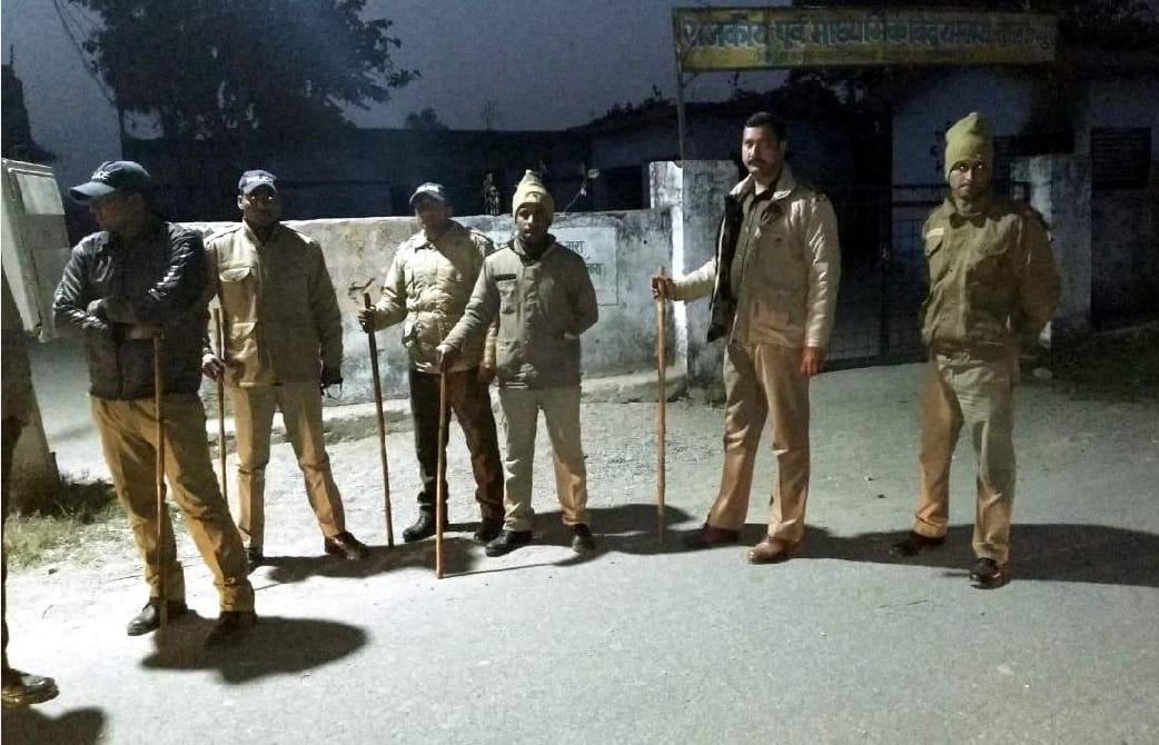 police deployed after fight during audit in vikasnagar