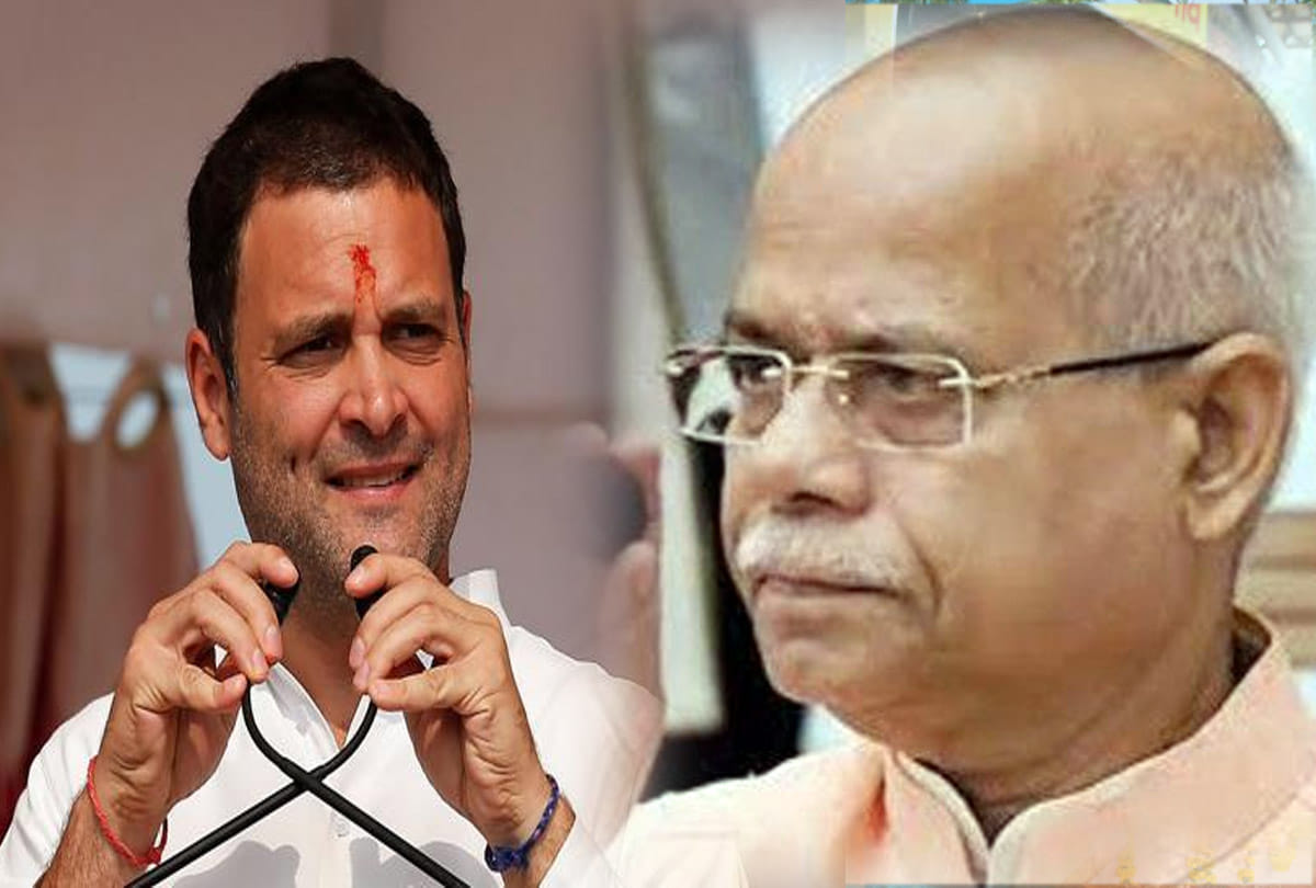This BJP minister attacked on Rahul Gandhi
