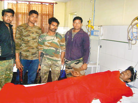 A robber captives in police encounter