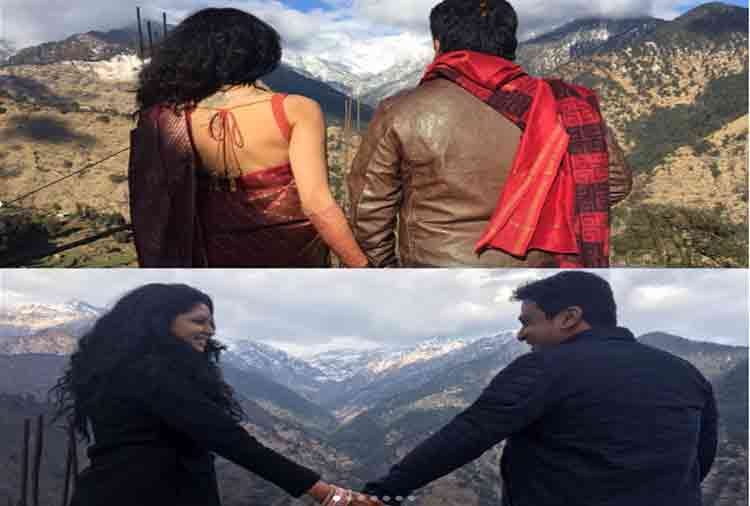 kavita kaushik and husband ronnit biswas special wedding anniversary