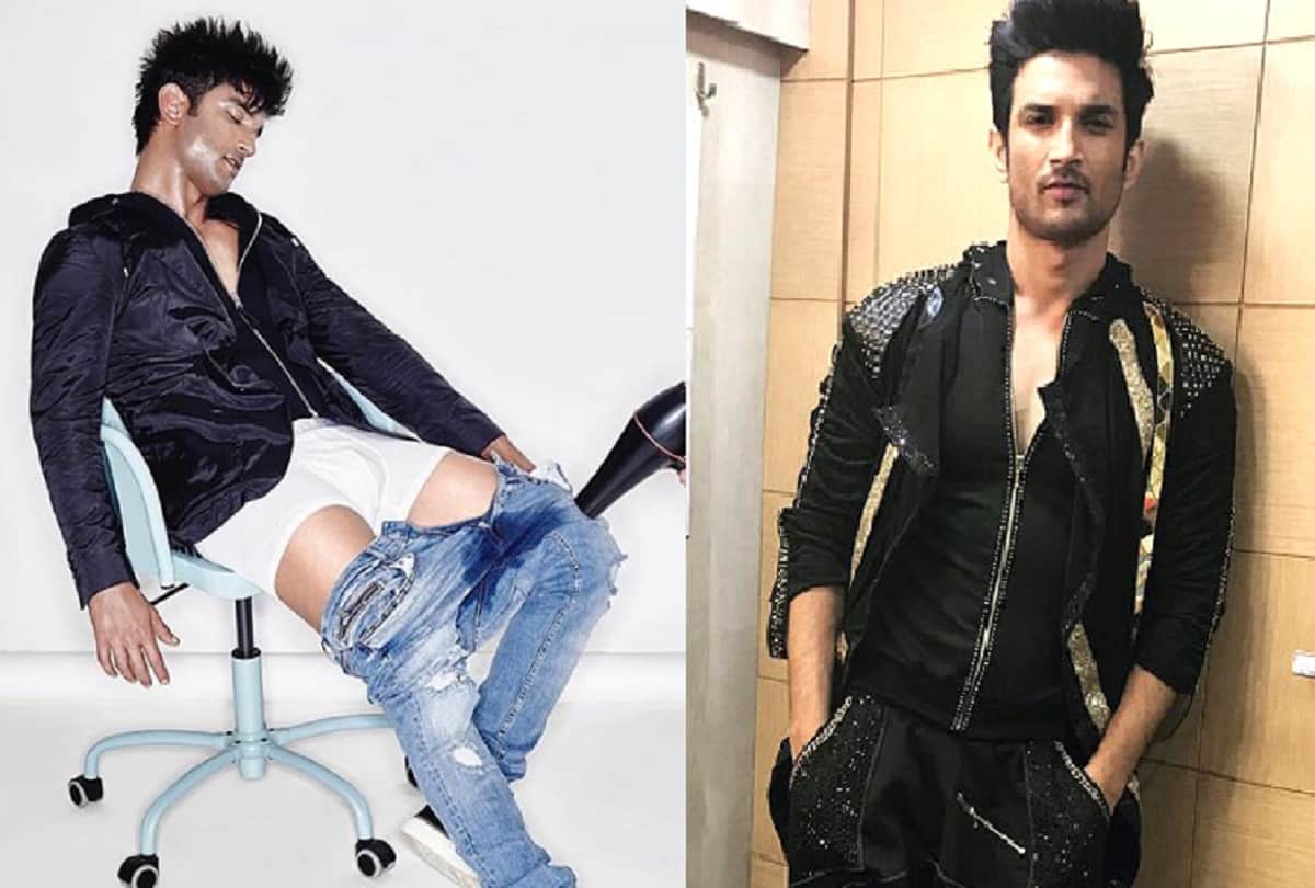 Sushant Singh Rajput shared unbutton jeans picture on social media 