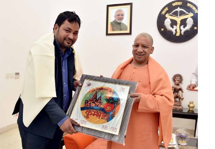 CM of Valik village's Chetan honored by CM