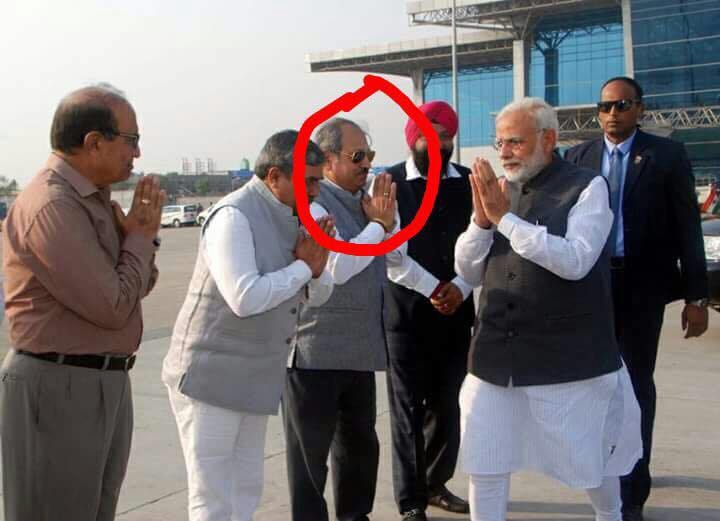 BJP leader gave death threat to builder