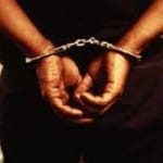arrested