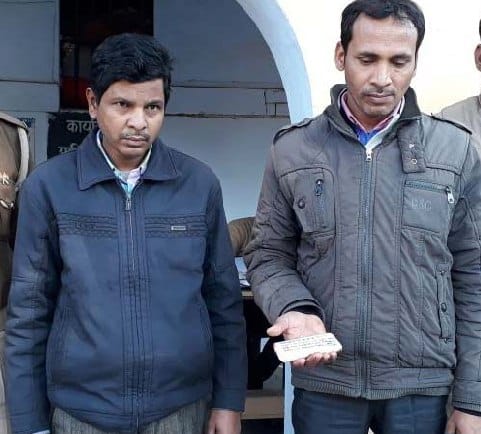 मोबाइल शॉप की चोरी का खुलासा, दो गिरफ्तार