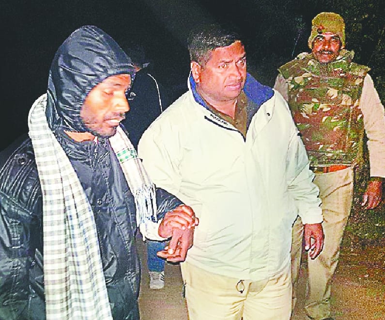 Crude arrested, shoots in encounter