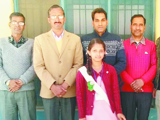रूपाक्षी शर्मा ने उत्तीर्ण की नेशनल मीन्स कम मेरिट स्कॉलर परीक्षा