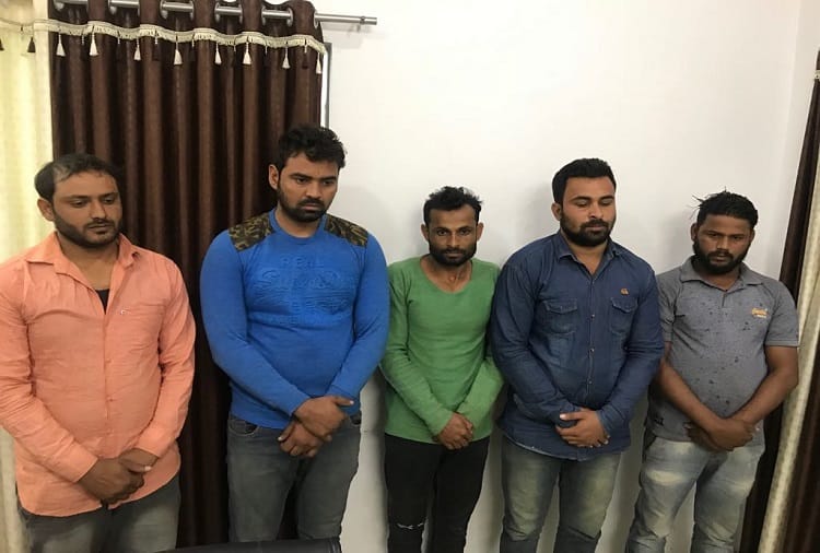 Rajasthan 5 arrest in jaipur pratap nagar attempt to robbery in a house
