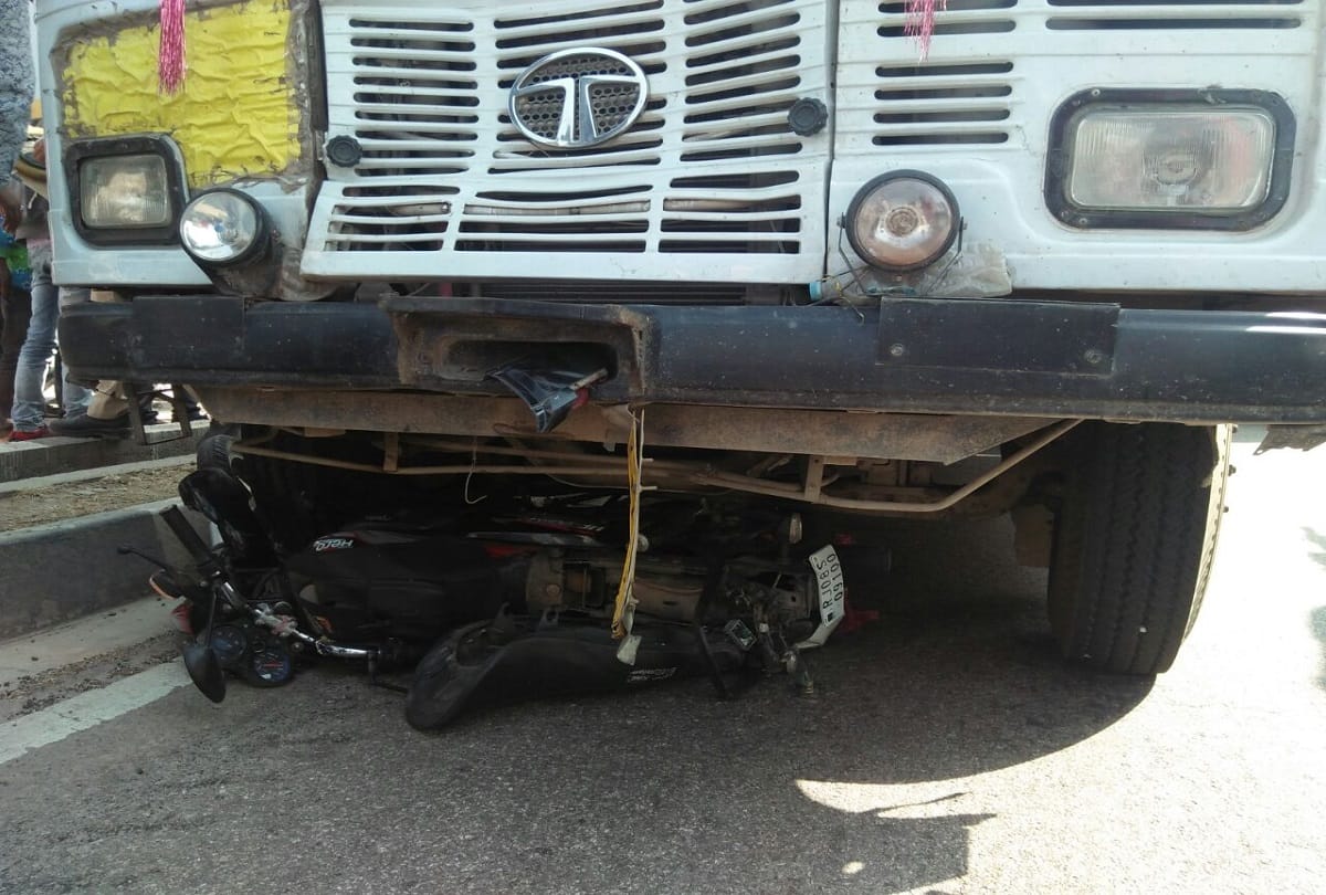 Road accident at national highway-52, couple died