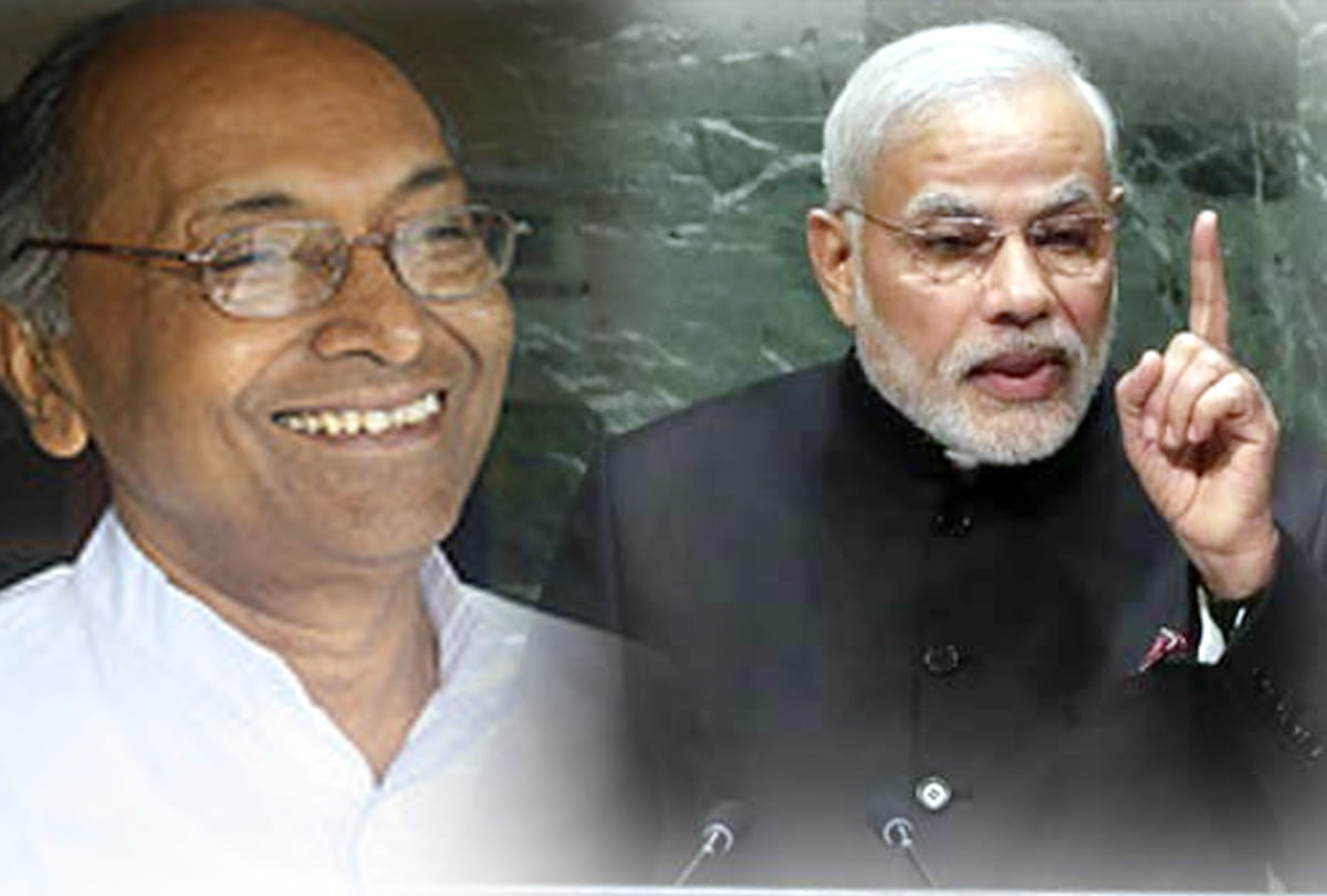Giriraj Kishore said that PM pretend to speak Hindi abroad