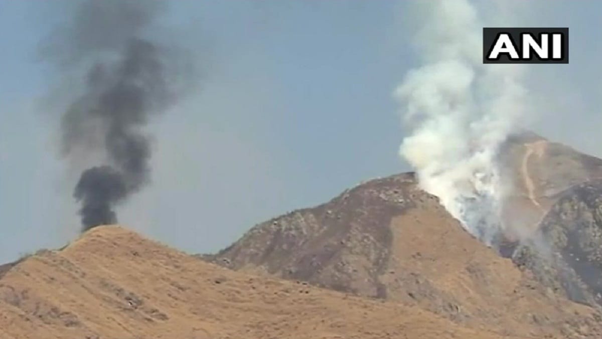 ceasefire violation in shahpur sector of poonch district firing going on both sides of Loc