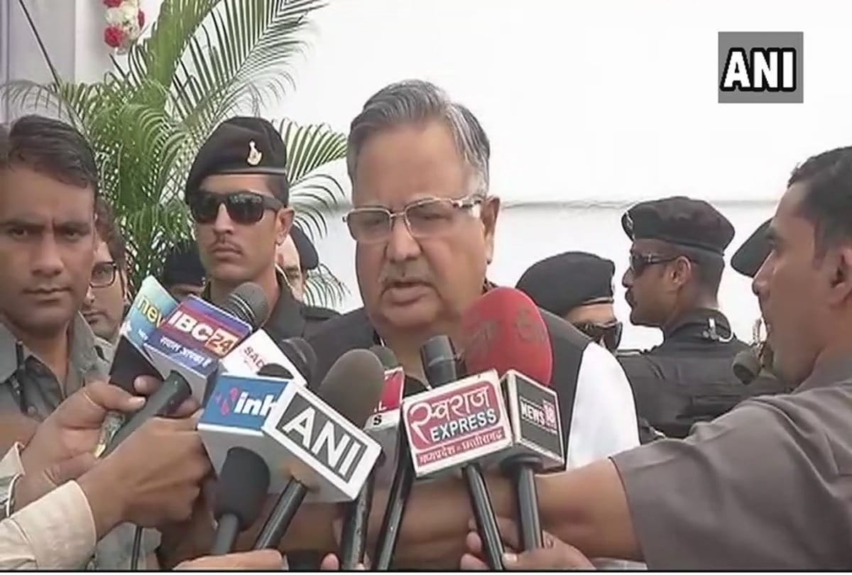 Contesting election is a democratic right Raman Singh says on Ajit Jogi contesting from Rajnandgaon