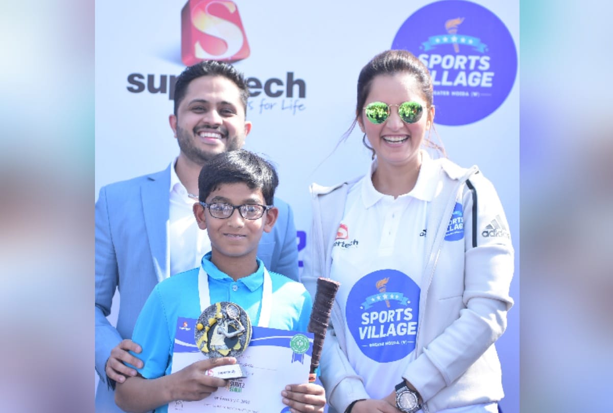 sania mirza reached greater noida and talked about tennis