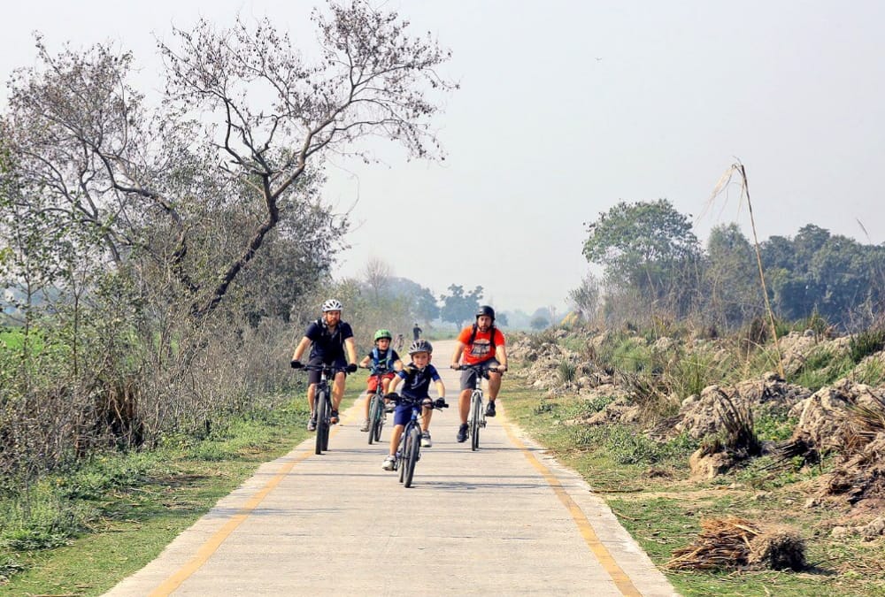 akhilesh yadav tweets about his government's good work done in chambal.