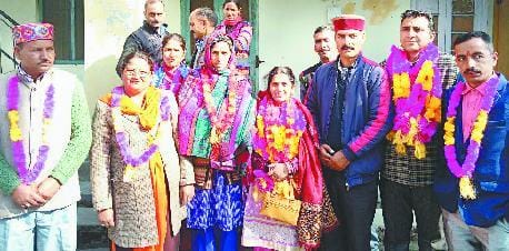पंस चंबा में भाजपा समर्थित सदस्य बने अध्यक्ष, उपाध्यक्ष