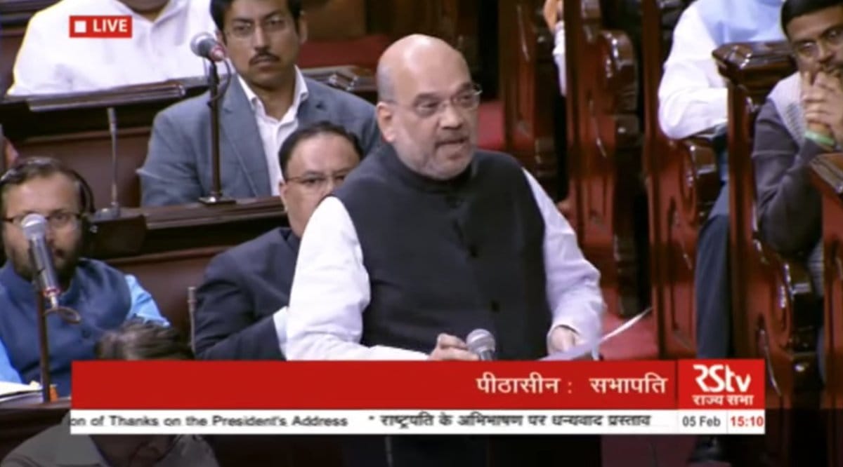 Top points of Amit Shah speech at rajyasabha