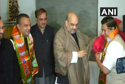 Kartikeya Ghorpade & HR Gaviappa joined Bharatiya Janata Party in Delhi