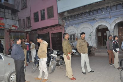 stone thrown and firing in agra city 
