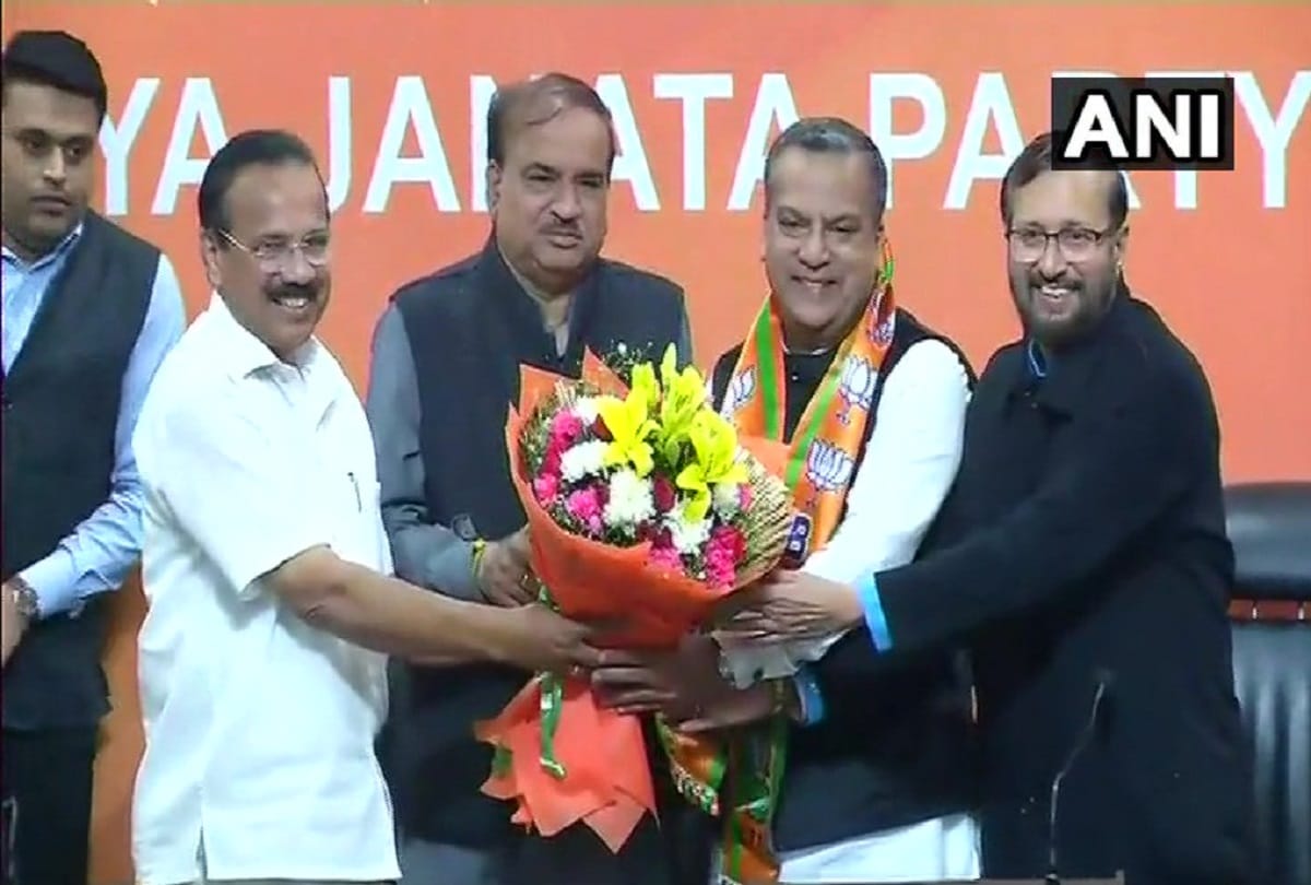 Kartikeya Ghorpade & HR Gaviappa joined Bharatiya Janata Party in Delhi