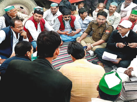 The recovery of the soldier from the farmer, the commotion
