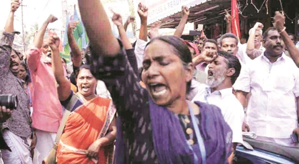 dalit and nair community having dispute over a temple plot in ernakulam district of kerala