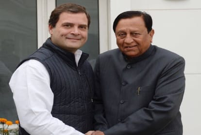 Rajasthan bypolls : Congress candidate meet with sonia and rahul gandhi