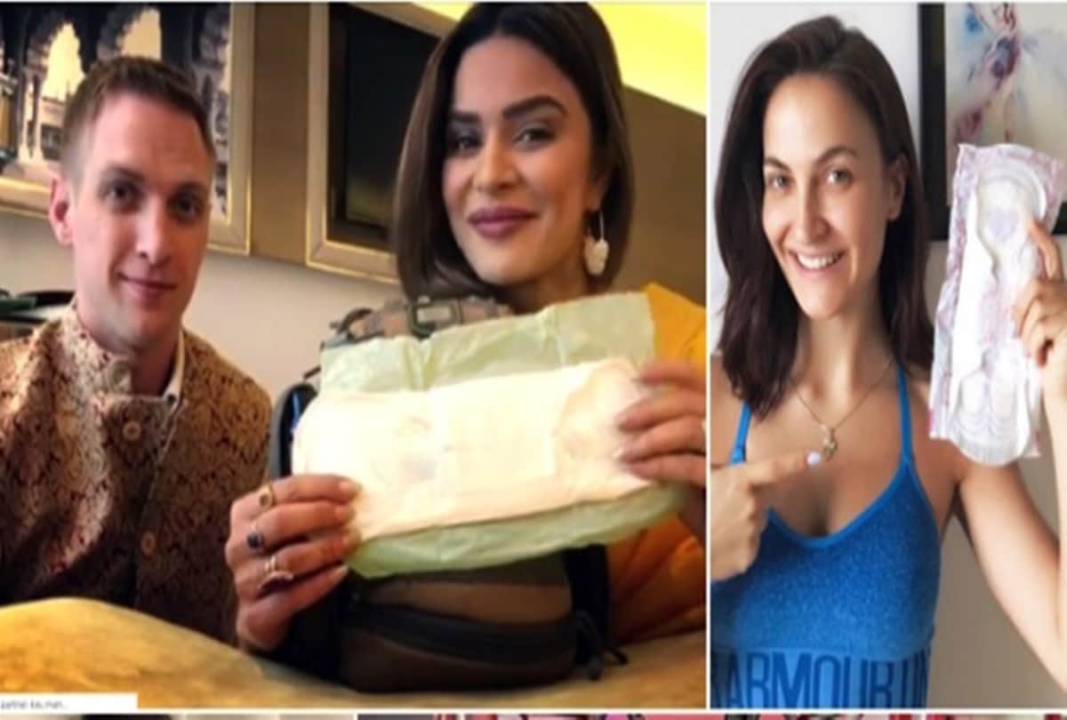 karan johar share the photo with sanitary napkin akshay kumar padman challenge accepted
