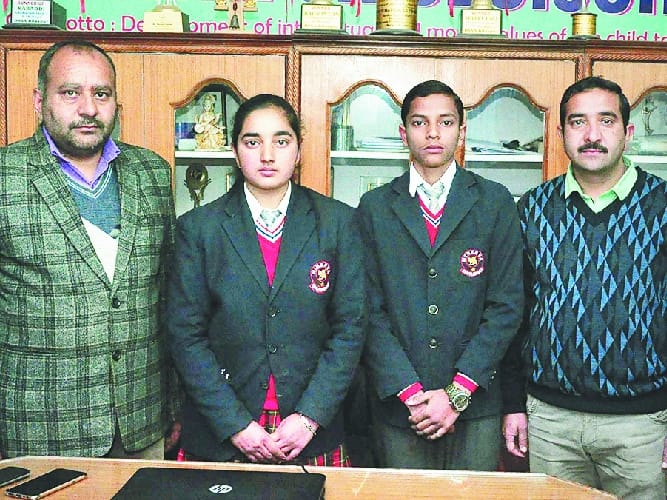 राष्ट्रीय प्रतिभा खोज परीक्षा के दूसरे चरण में पहुंचे पुनीत